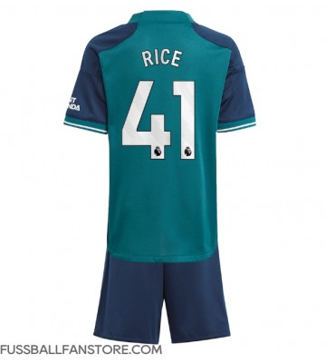 Arsenal Declan Rice #41 Replik 3rd trikot Kinder 2023-24 Kurzarm (+ Kurze Hosen)
